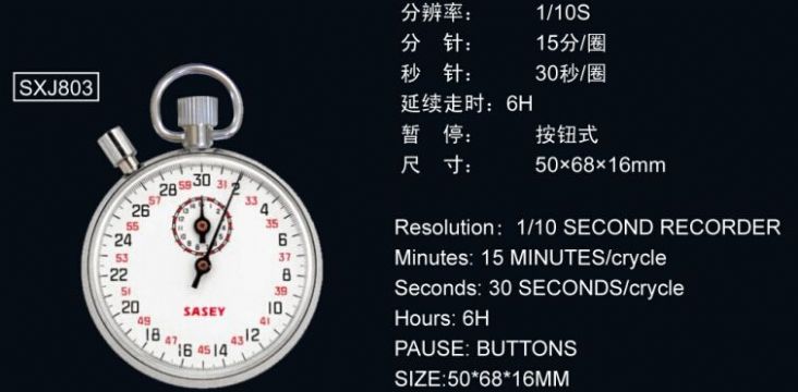 點擊查看詳細信息<br>標題：803機械秒表 閱讀次數(shù)：2803