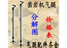 點擊查看詳細信息<br>標(biāo)題：氣腿式鑿巖機氣腿分解圖 氣腿配件 支腿配件 FT160系列氣腿配 閱讀次數(shù)：434